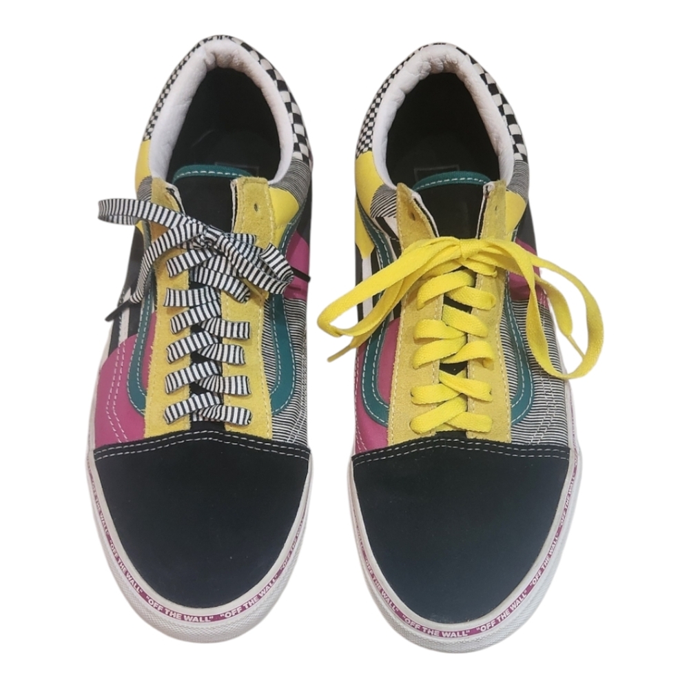 Vans Colorful Patchwork Sneakers - Picture 2 of 11